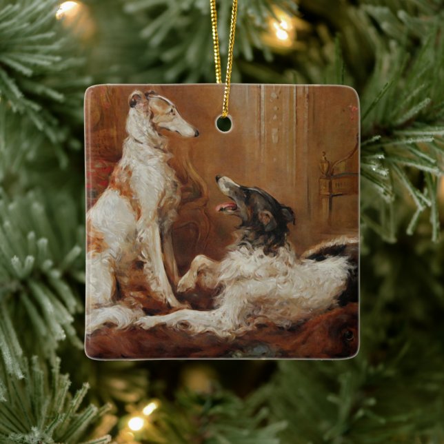 Borzoi Weihnachtsschmuck (Baum)