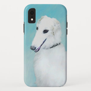 Borzoi (weiß) Malerei - Niedliche Original Hunde K Case-Mate iPhone Hülle