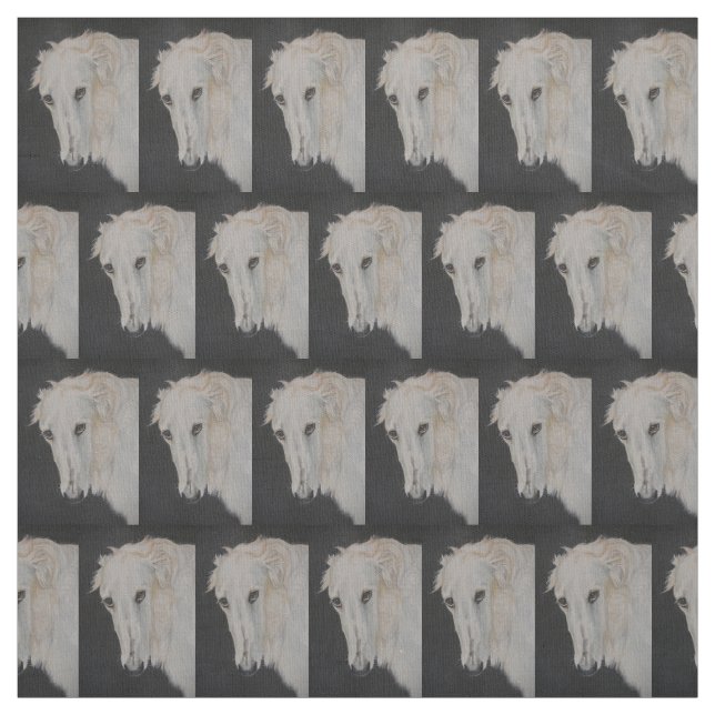 Borzoirussisches Stoff (Muster)