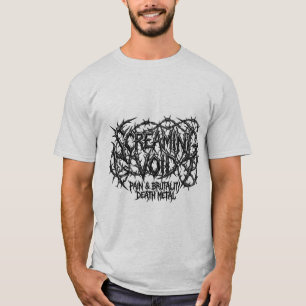 Bösartige Dornen & Stacheldraht Brutaler Death M T-Shirt