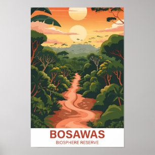Bosawas Biosphere Reserve Nicaragua Travel Poster