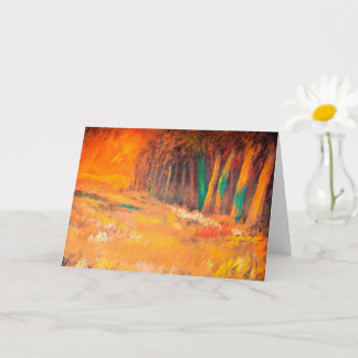 Bosbrand - kaart karte