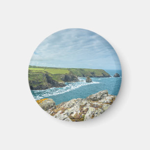 Boscastle an der Atlantikküste von Cornwall, Großb Magnet