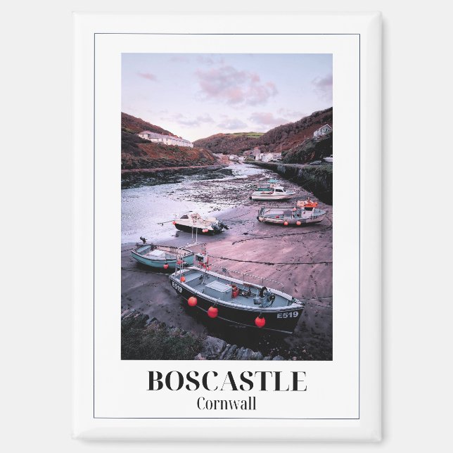 Boscastle, Cornwall, England Magnet (Vorderseite)