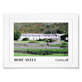 Boscastle, Cornwall Fotodruck