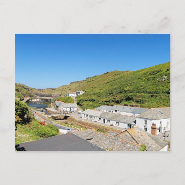 Boscastle Postkarte (Vorderseite)
