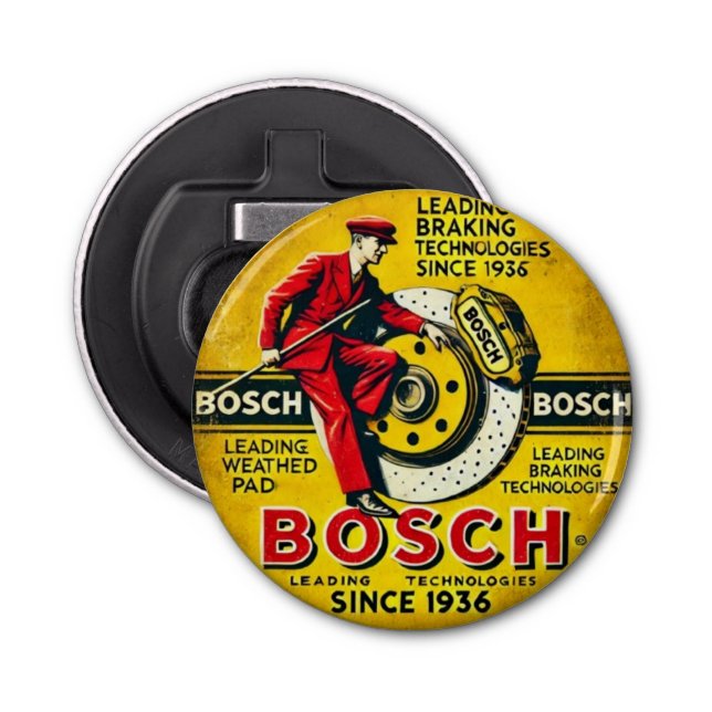 Bosch Vintage Style retro charm Flaschenöffner (Vorderseite)