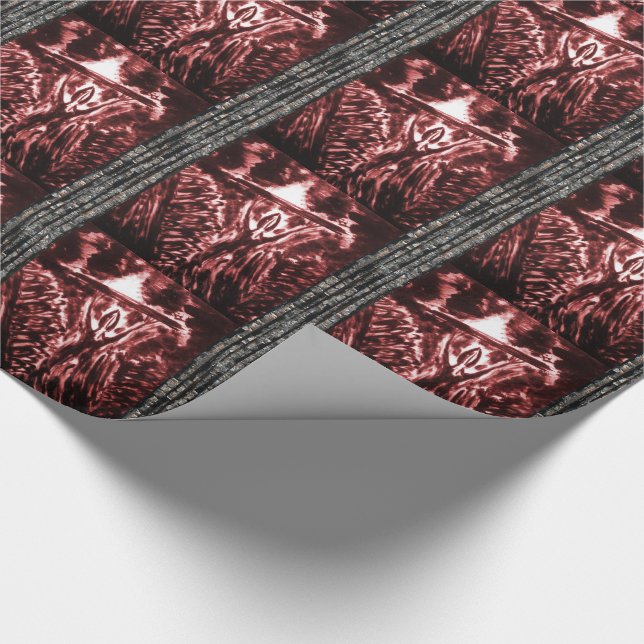 Böse abwehren geschenkpapier (Ecke)