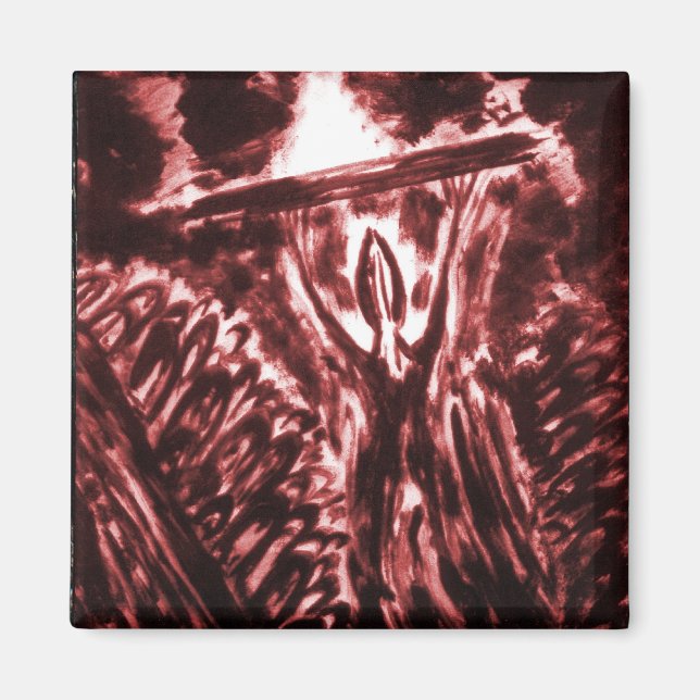 Böse abwehren magnet (Vorne)