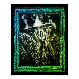 Böse abwehren poster