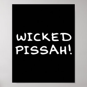 Böse Ah! Lustig Großartig Er New England  Poster