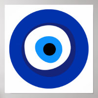 Böse Augen uraltes Symbol antike Talisman Superlat