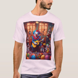 Böse Clowns und Mad Scientist in einem Musiklabor T-Shirt