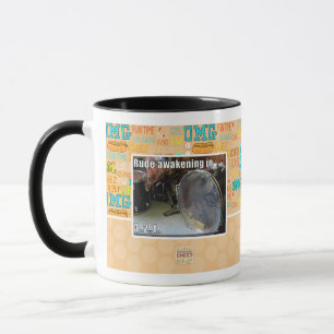 Böse Erwachen herein Tasse