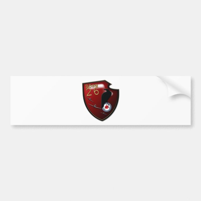 Bose Geschwader 26 Emblem Autoaufkleber (Vorne)
