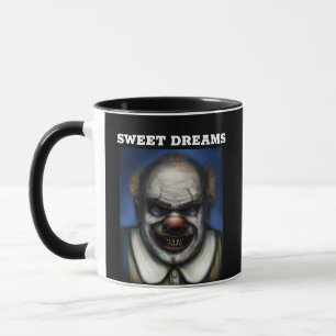 BÖSE GRUSELIGE CLOWN ART SÜSSE TRÄUME KAFFEETASSEN