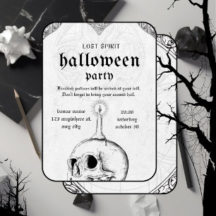 Böse Halloween-Party-Einladung Einladung