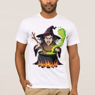 Böse Hexe Halloween T-Shirt