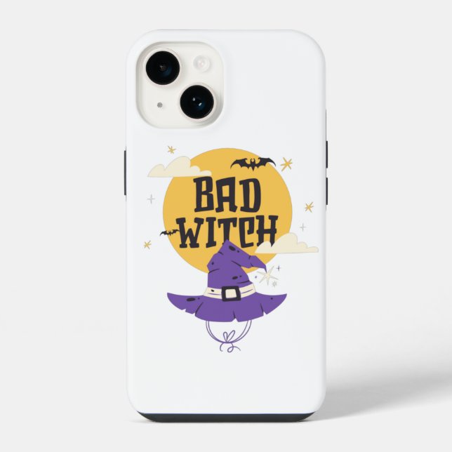 Böse Hexe  iPhone Hülle (Rückseite)