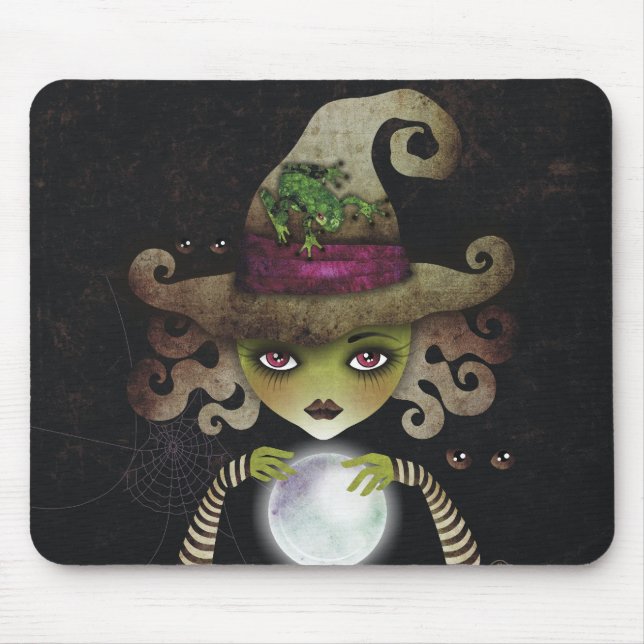Böse Hexe Mousepad (Vorne)