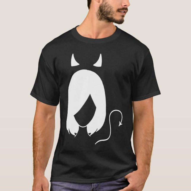 Böse Katzen Mädchen X T-Shirt (Vorderseite)