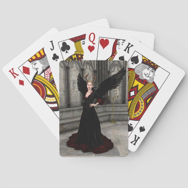 Böse Königin Spielkarten (Rückseite)