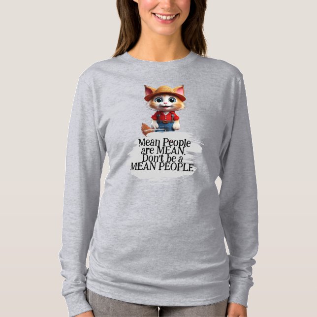 Böse Menschen sind böse T-Shirt (Vorderseite)