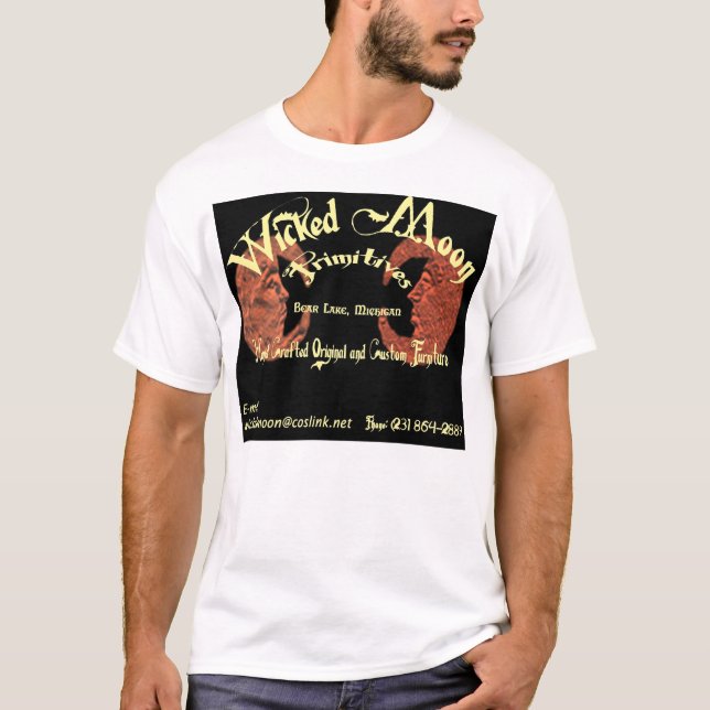 Böse Mond-Primitive T-Shirt (Vorderseite)