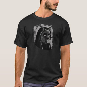 Böse okkulte satanische Nonne Gothic Tattoo Lilith T-Shirt