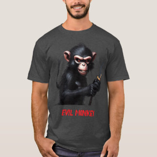 böser Affe im Shirt