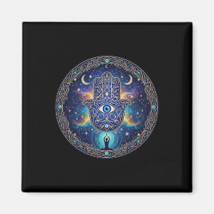 Böser Blick Amulett Schutz Ästhetik Yoga Hamsa H Magnet