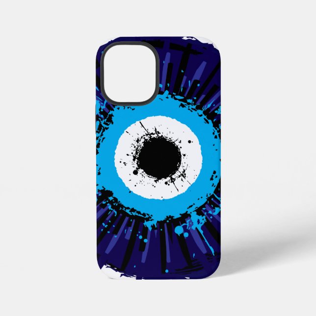 🧿 Böser Blick Beschützer iPhone Hülle (Rückseite)