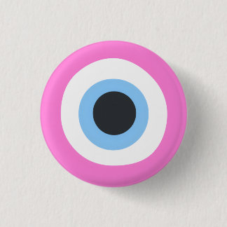 böser Blick pink Button