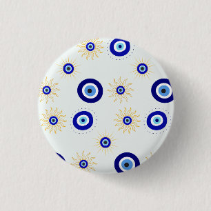 Böser Blick Symbol Button