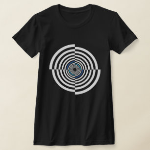 Böser Blick Symbol, optische Täuschung T-Shirt