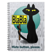Böser Boogie Lustiges Notizbuch - BlaBla