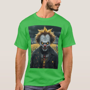 böser Clown ein Maisfeld-Monster dunkler Horror gr T-Shirt