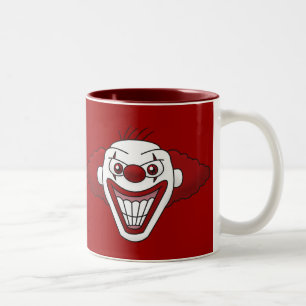 Böser Clown Kaffeetasse