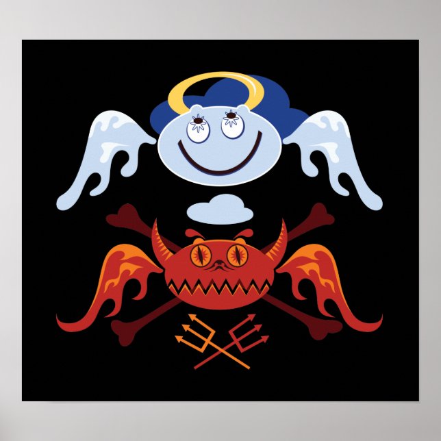 böser Engel Poster (Vorne)