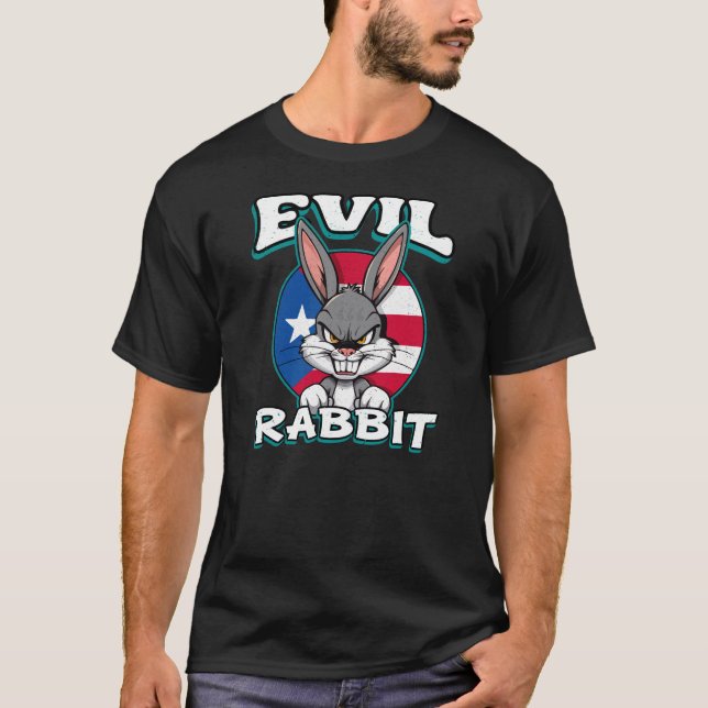 BÖSER HASE T-Shirt (Vorderseite)