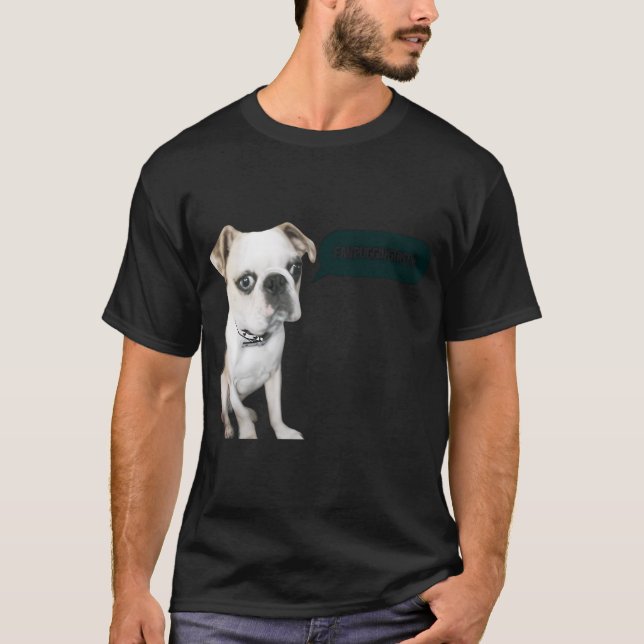 Böser Hund T-Shirt (Vorderseite)