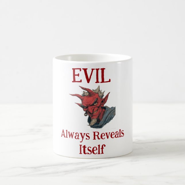Böser Kaffeebecher Kaffeetasse (Mittel)