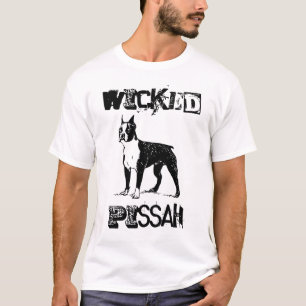 Böser Pissah Boston Terrier-T - Shirt