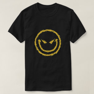 böser Smiley T-Shirt