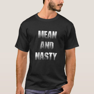Böser und gemeiner aggressiver wütender hassvoller T-Shirt