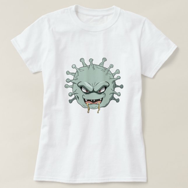 böser Virus T-Shirt (Design vorne)