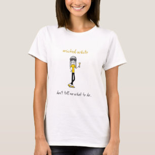 Böses Weiß T-Shirt
