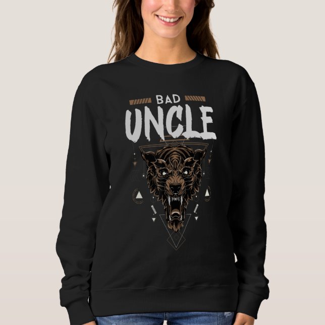 Böses Zeug der schlechte Einfluss Sweatshirt (Vorderseite)
