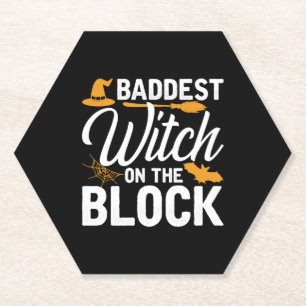 Böseste Hexe im Block Untersetzer