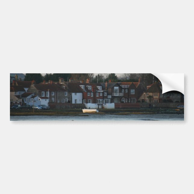 Bosham Harbour, West Sussex, England. Autoaufkleber (Vorne)